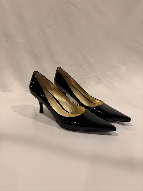 Nine West Shoes - Nine West Black Patent Leather Heels